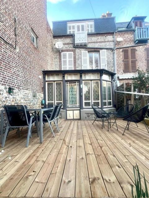 Maison Familiale De Ville A Etretat Ngoại thất bức ảnh